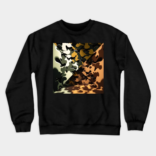 Camouflage Crewneck Sweatshirt by damnaloi